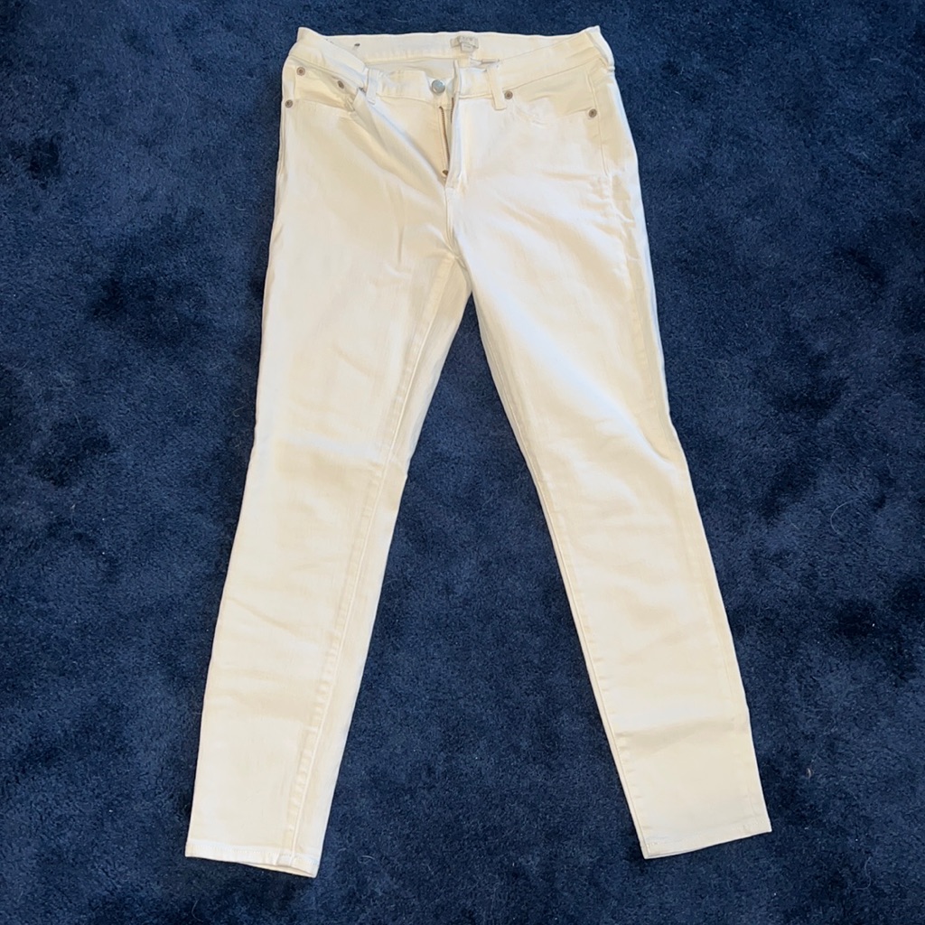 JCrew White Skinny Jeans Brand New